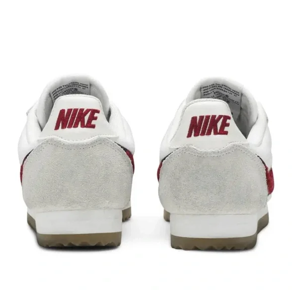 Nike Women’s Classic Cortez PRM White Red Crush - Picture 3 of 3